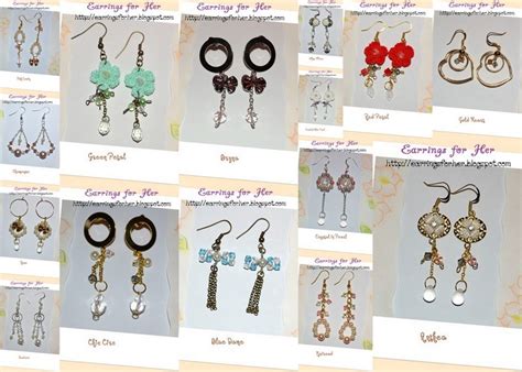 Handmade Earrings 的图像结果