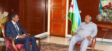 Le Président Guelleh reçoit le Général Mohamed Hamdane Daglo, Chef des ...