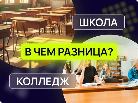 Учеба в колледже и школе: какая между ними разница? | Maxitet блог