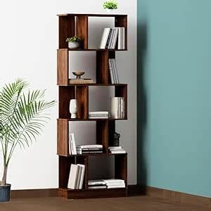 Wood Inspire Raga Engineered Wood Book Shelf | Wooden Stylish Open ...