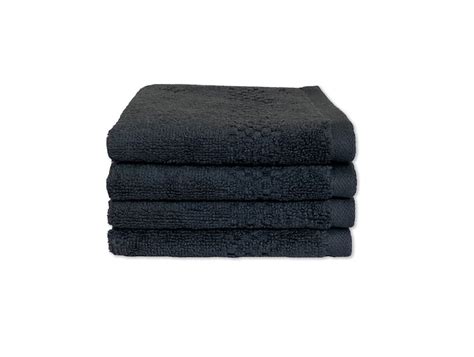 Swift Dry 100% Cotton Face Towel Set (4 Pcs)