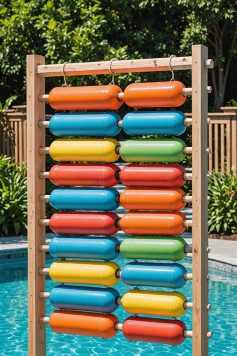 Image result for PVC Pool Float Storage