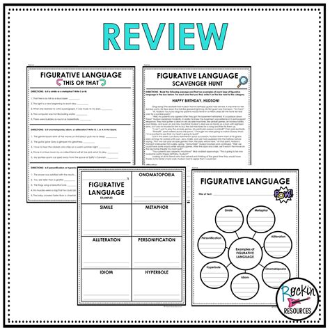 FIGURATIVE LANGUAGE PRACTICE AND FIGURATIVE LANGUAGE CUMULATIVE ...
