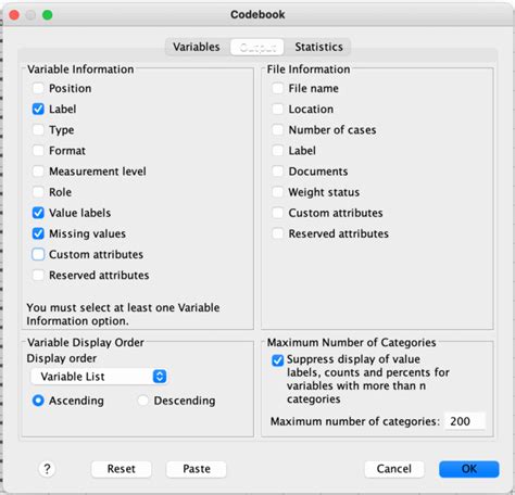 Descriptibe Statistics SPSS for Scale Variables 的图像结果