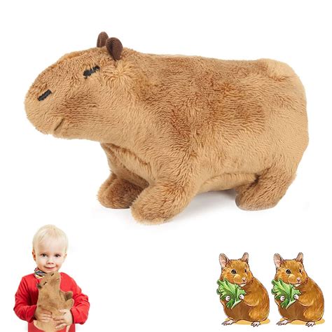 Buy YISKY Capybara Plush Doll, 20cm Capybara Stuffed Animal, Capybara ...