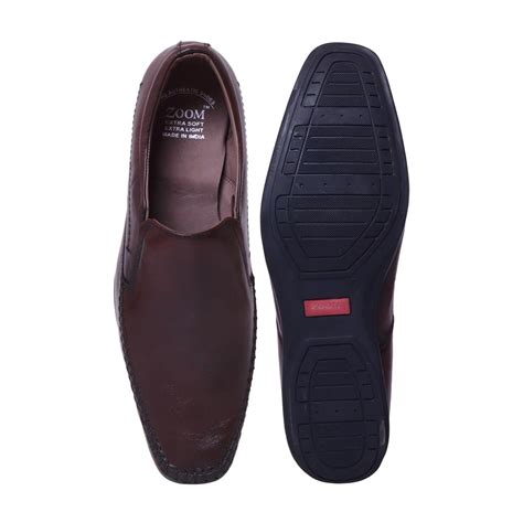 Mens Leather Slip on Shoes S–814 | Buy Formal Shoes – Zoom Shoes India
