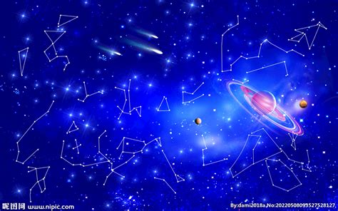 星座图案星空图介绍，十二星座图片星空图巨蟹座