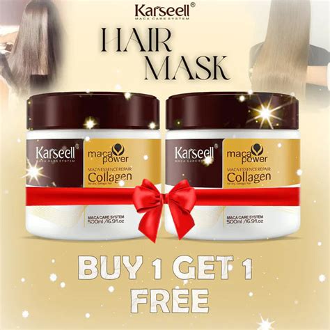 Karseell Maca Power Collagen Hair Mask 100ml ( Buy 1 Get 1 Free) – My ...