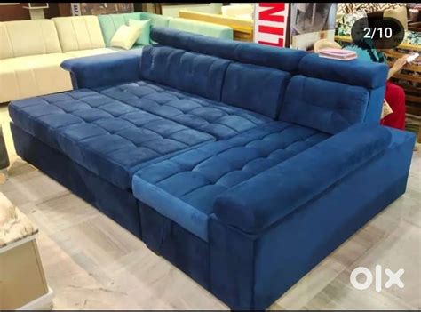 Luxirous design model sofa cumbed with launger available in starf furn ...
