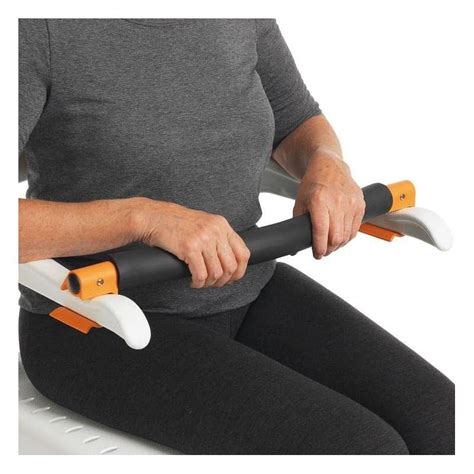 Buy Etac(r) Clean Wheeled Shower Commode Chair, Safety Cross Bar for ...