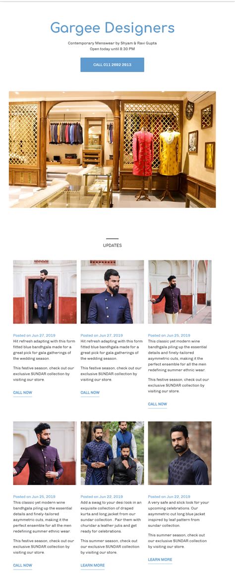 Increase visibility on Google Search - Google My Business Website ...