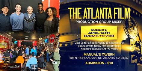 The Atlanta Film Production Group - Mixer, Manuel's Tavern, Atlanta, 14 ...