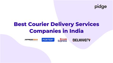 Best 10 Courier Delivery Companies in India [2025]