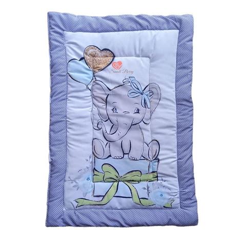 SmallBerry™ Combo Newborn Baby Pom Pom Cotton Baby Bed | Godari ...