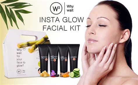 W2 Why Wait Facial Kit, Complete Skin Care, Rich Facial Set (Insta Glow ...