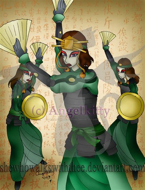 Kyoshi Warriors by SheWhoWalksWithThee on DeviantArt