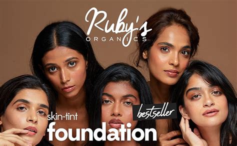 Buy Ruby's Organics Liquid Foundation for Face Makeup - Waterproof ...