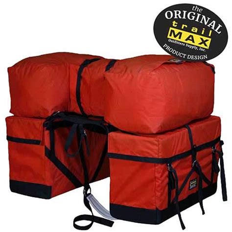 TrailMax Pack-A-Saddle | Saddle Pack Pannier System, Fits Riding ...