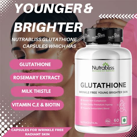 Nutrabliss Glutathione 500 mg