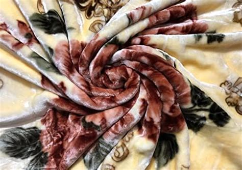 Buy Signature Blanket Comfy Gold Premium Single Bed 2 Ply Reversible ...