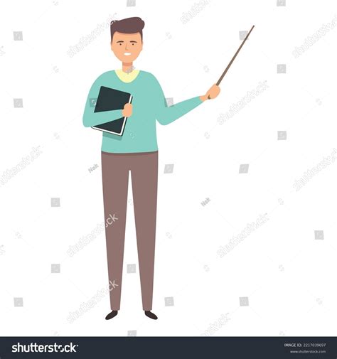Lecture Teacher Icon Cartoon Vector Male Stock Vector (Royalty Free) 2217039697 | Shutterstock