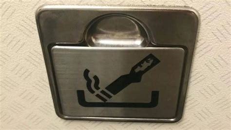 Ashtrays On Flights: Why Do Planes Still Have Ashtrays When Smoking In ...