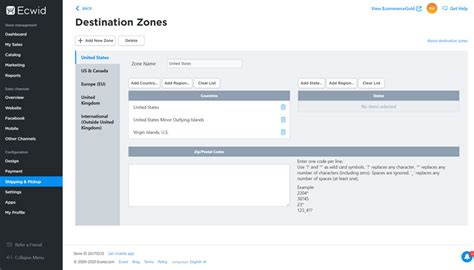 Image result for Ecwid Setting Up Shipping Tutorial