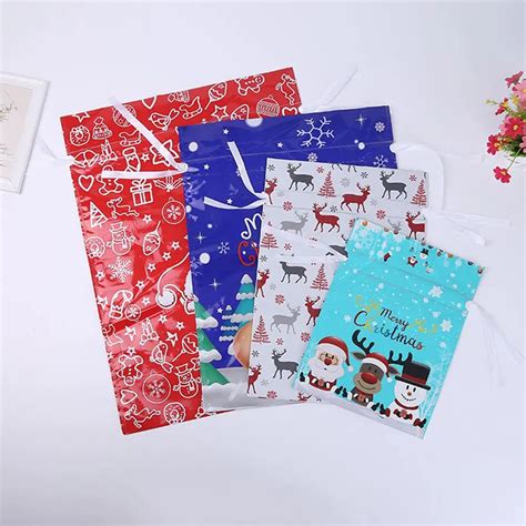 Drawstring Gift Wrapping Bags 5Pcs