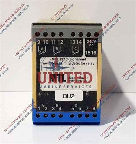 MEASUREMENT TECHNOLOGY MTL 2213 3-CHANNEL SWITCH/PROXIMITY DETECTOR ...