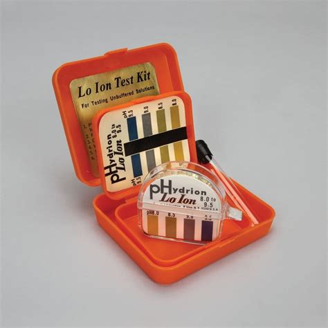 Hydrion Lo Ion pH Test Kit, pH 8.0 to 9.5 : Amazon.in: Toys & Games