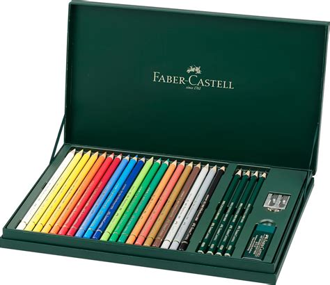 Faber-Castell FC210051 Polychromos Coffret cadeau et accessoires ...