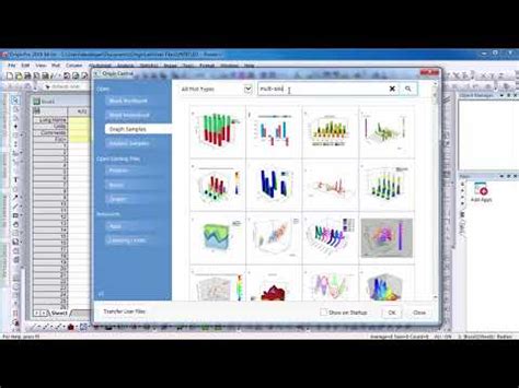 Getting started with the Origin Central Dialog Video Lecture - Origin ...