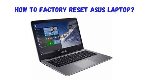 Comment Reinitialiser Un PC Asus 的图像结果