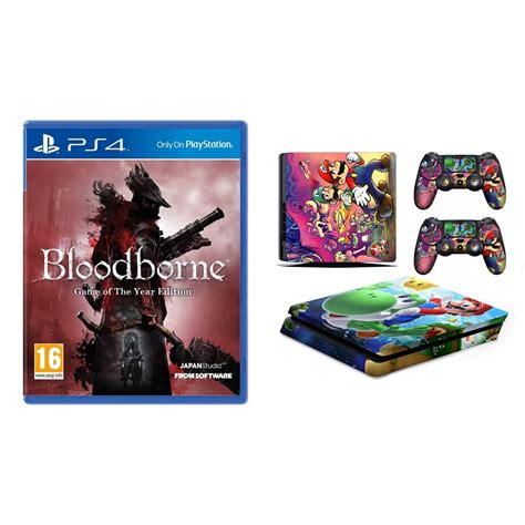 Bloodborne - Game of the Year Edition (PS4)+Fox Micro® PS4 Slim Console ...