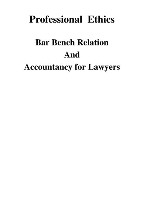 PE BOOK - this is a mandatory assignment for law students ...