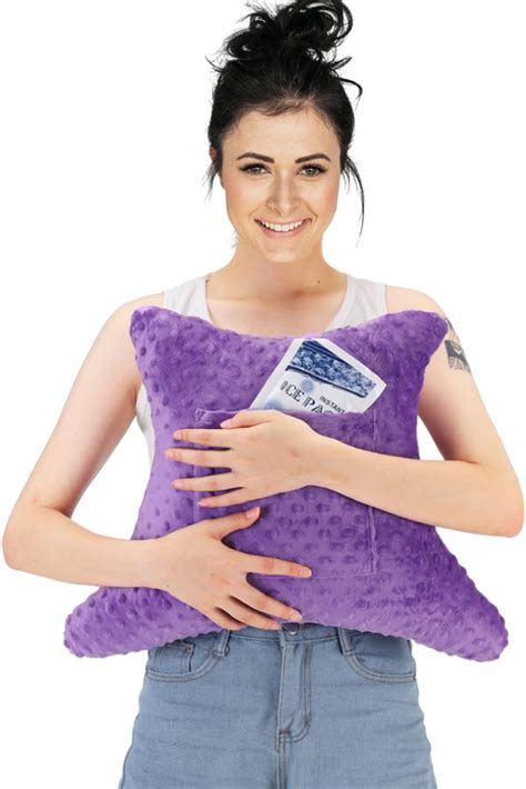 Amazon.com: HapiPoppy Abdominal Surgery Pillow with Pocket Hysterectomy ...