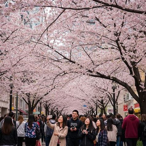 Pesona "Sakura Sukabumi" Curi Perhatian: Tren Foto Estetik Warnai Media ...