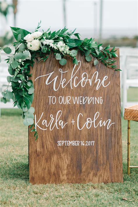Wedding Welcome Sign Diy - DIY Craft Ideas