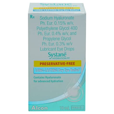 Systane Hydration PF Eye Drops 10 ml | Uses, Side Effects, Price ...