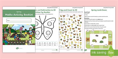 Year 1 Spring Maths Activity Booklet