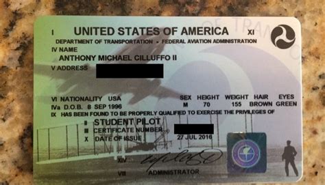 Image result for Student Pilot License