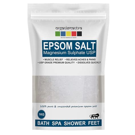 Buy Organix Mantra Epsom Bath Salt, For Muscle Relief, Relieves Aches ...
