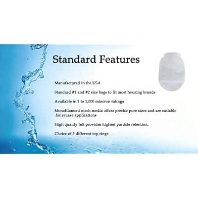 Buy Neo-Pure FB Series #1 Polypropylene Felt Bag Filter Poly Ring 10 ...