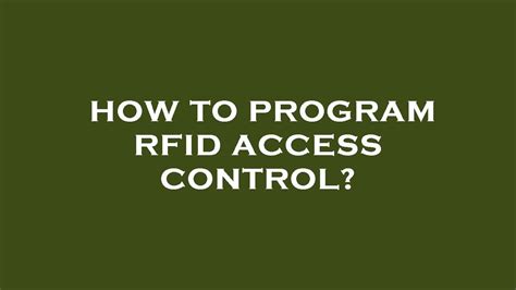 Image result for RFID-Chip Programming