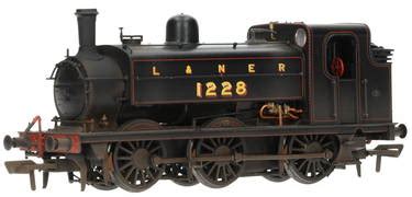 958503 Rapido Trains OO Gauge LNER J52/2 No.1228 L&NER Black with Red ...