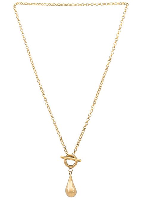 SOKO Maxi Dash Necklace in Gold | REVOLVE