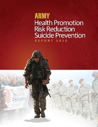 Army Health Promotion Risk Reduction Suicide Prevention Report 2010 ...