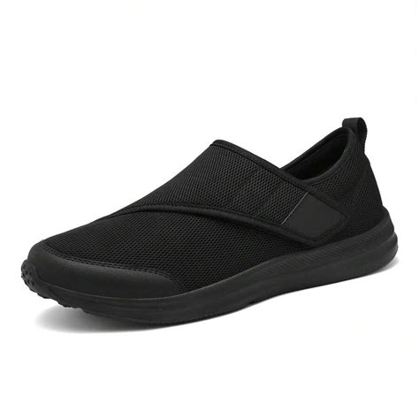 Unisex Diabetes Shoes, Extra Wide Slip-On Shoes Suitable For Swollen ...