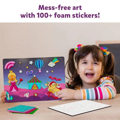 Buy Foil Fun Unicorns & Princesses Art Kit for Kids (Ages 4-9 ...