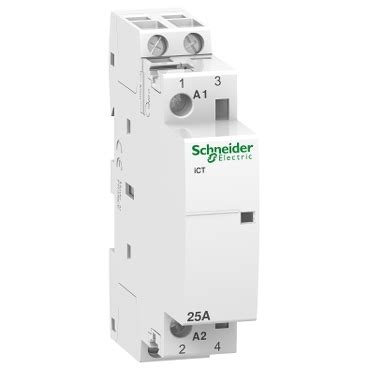 A9C20732 - iCT 25A 2NO 230...240V 50Hz contactor | Schneider Electric India